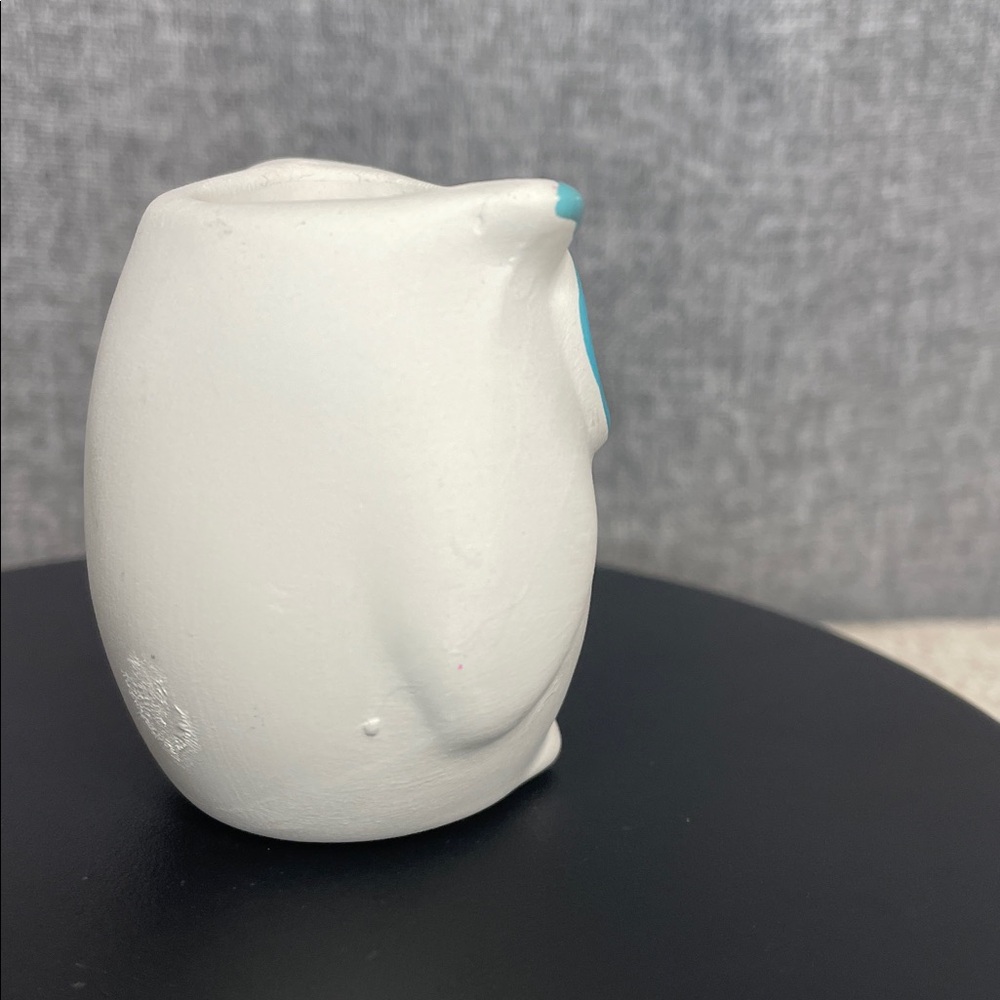 Ceramic Enamel Owl Mini Vase - Picture 4 of 7